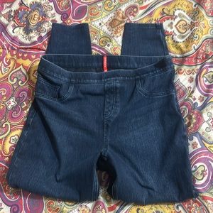 EUC Spanx Blue Jeans XL